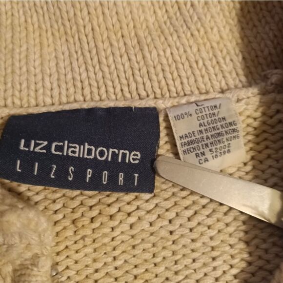 Liz Claiborne Lizsport Pullover Sweater Large (0323) - Picture 5 of 7